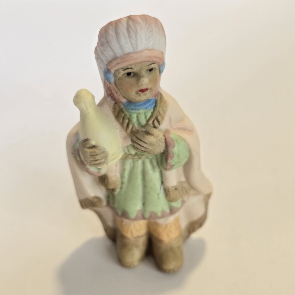Native American Nativity Set‎ Replacement Piece Wiseman Porcelain Christmas